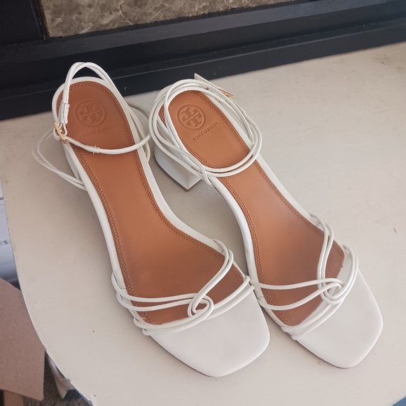 Tory Burch Shoes - Tory Burch Mini Benton Knotted Ankle Strap Leather Sandal